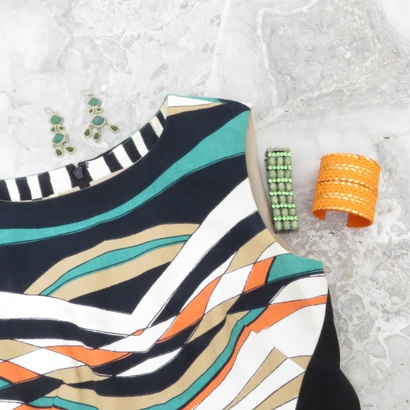 4c Collective Anthropologie Women’s Print Dress - Picture 3 of 8